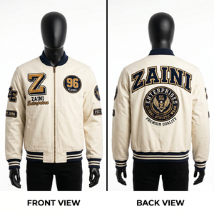 2026 Unisex Casual Winter <b>Windproof</b> Stand Collar Fur Trim Bomber Jacket Professional Latest Design Premium Quality OEM Service - Product Image 4