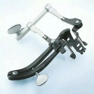 Kit d'instruments de rétraction de la colonne lombaire pour discectomie et chirurgie orthopédique avec outils manuels réutilisables en acier inoxydable - Product Image 1