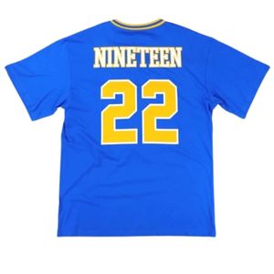 Camiseta de Fútbol Holgada para Mujer, con Estampado Gráfico Personalizado, Cuello Redondo, Manga Corta, Estilo Casual, Deportivo y Universitario - Product Image 2