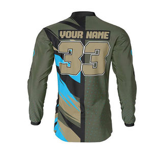 Maillot de cyclisme personnalisé, maillot de VTT de haute qualité, maillot de motocross pour la pratique en extérieur, design imprimé respirant pour unisexe - Product Image 2