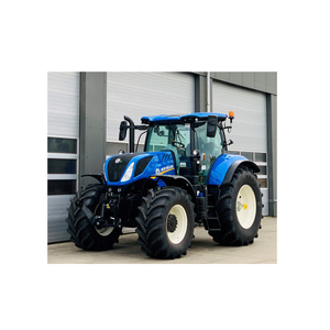 Heavy duty New Holland farm <b>tractor</b> for plowing, harvesting, and field operations - Product Image 3
