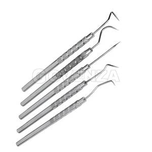 Instrumento de Laboratorio Periodontal, Sondas Perio con Recubrimiento de Color, Explorador Dental Manual con Agarre Ergonómico, Ligero, de Acero Inoxidable - Product Image 3