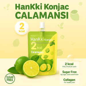 Calamansi sabor Konjac Jelly con colágeno de pescado vitamina C sin azúcar bajo en calorías bocadillo saludable OEM Corea - Product Image 3
