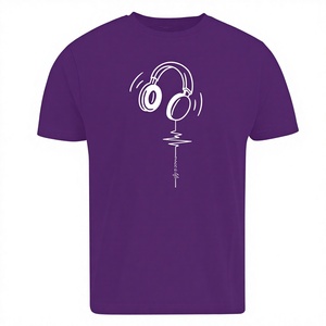 T-shirt à manches courtes pour homme imprimé Wild Life, coupe classique, col rond, jersey décontracté en coton, haut de qualité supérieure, 100% coton, impression personnalisée - Product Image 6