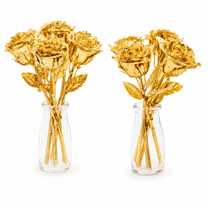 Rose en or 24 carats de luxe, fleur naturelle trempée dans l'or, rose éternelle, cadeau pour la Saint-Valentin, cadeau pour la fête des mères, décoration romantique pour mariage, décoration pour la maison - Product Image 6