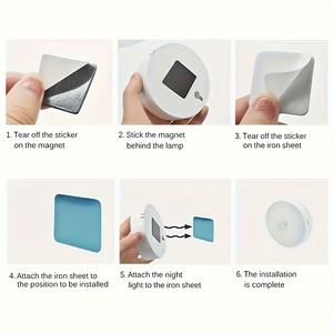 Lámpara LED de Techo de Perfil Bajo con Sensor, Recargable, para Espacios Reducidos, Debajo de Escaleras y Almacenamiento - Product Image 5