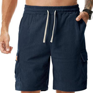 Shorts de sport pour homme, tissés, à séchage rapide, respirants, légers, pour l'entraînement en salle de sport, la course à pied, l'été, grandes tailles. - Product Image 3