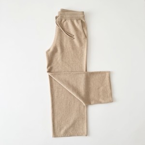 Pantalon large en cachemire tricoté personnalisable, faible MOQ, vente en gros OEM - Product Image 4