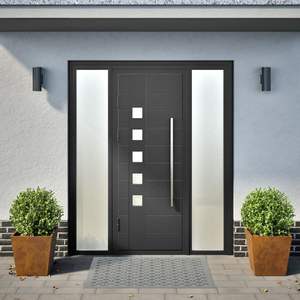 Juego de 2 Macetas de Metal Natural para Jardín, con Acabado Óxido que se Desarrolla con el Tiempo, Macetas y Jardineras Únicas - Product Image 3