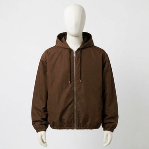 High quality brown windbreaker Custom brand logo <b>jacket</b> Nylon hooded <b>jacket</b> wholesaler Wholesale manufacture <b>jackets</b> - Product Image 1