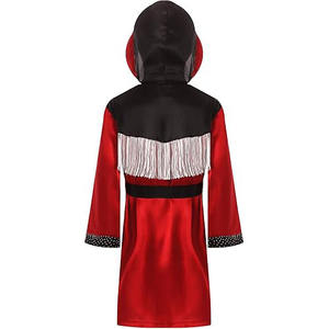 ชุดคลุมชกมวยแบบมีฮู้ด คุณภาพดีที่สุด ออกแบบเองได้ ราคาถูก พร้อมลายพิมพ์ตามสั่ง - Product Image 3