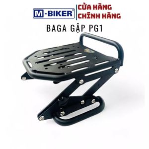 Accessoires de moto M-Biker Porte-bagages arrière pliable pour Yamaha PG-1 - Product Image 1