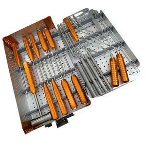 Set de Cirugía Endoscópica Unilateral Biportal de Columna Vertebral (UBE) de Acero Inoxidable, Kit de Neurocirugía Ortopédica Manual, Certificado MOL, Reutilizable - Product Image 4