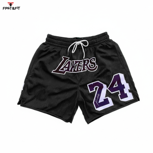 กางเกงยิมชายขายดี คุณภาพสูง ผ้าโพลีเอสเตอร์ 100% ขายส่ง - Product Image 1