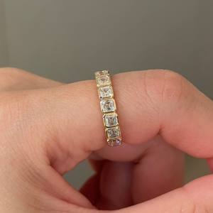 แหวนเพชรทรงเรเดียนท์คัท 15 กะรัต ฝังขอบทองคำแท้ 14k  รับรองโดย IGI สำหรับวันครบรอบ/งานแต่งงาน - Product Image 6