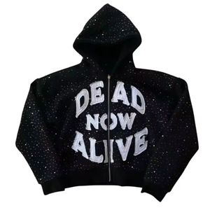 DTG Custom Streetwear Acid Wash 420 Gsm Heavyweight Distressed Boxy French Terry <b>Pullover</b> Solid 100% Cotton Winter Hoodie - Product Image 4