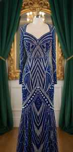 Vestido Bordado de Alta Costura para Novias y Celebraciones, Disponible a Precio de Fábrica - Product Image 3