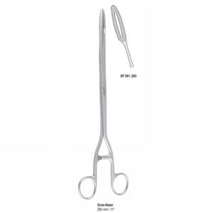 Pinzas Quirúrgicas de Ginecología y Obstetricia Sims Maier, de Acero Inoxidable, Manuales, Instrumento Médico de Alta Calidad, Fabricante - Product Image 2