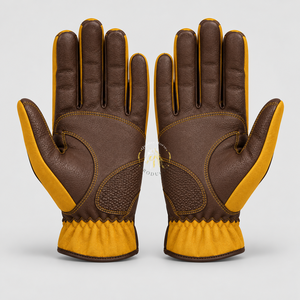 Gant d'équitation durable avec doigts flexibles, paumes renforcées et intérieur doux pour l'entraînement et la pratique prolongée. - Product Image 5