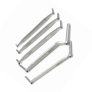 Guía de brocas ortopédicas de doble cabezal para perforación ósea quirúrgica de precisión, manual, de acero inoxidable - Product Image 6