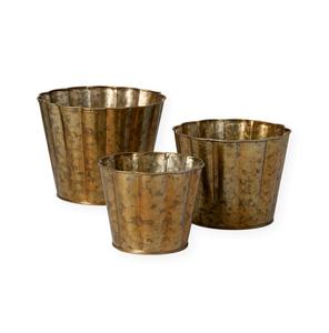 Jardinières rustiques en cuir galvanisé faites à la main, de qualité supérieure, pour la maison et le jardin, pots à fleurs artisanaux, décoration intérieure, prix de gros - Product Image 2