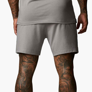 Brand New High Quality 100% Cotton Eco-Friendly Sublimated Solid Casual <b>Gym</b> & Street Wear Training <b>Shorts</b> for Men Customizable - Product Image 2