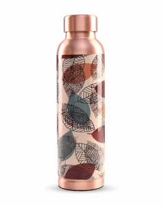 Bouteille d'eau en cuivre 1000 ml, isolation thermique (0-6 heures), compatible eau bouillante, pour enfants et activités de plein air - Product Image 2