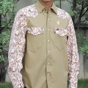 เสื้อเชิ้ตเชื่อมโลหะ แขนเสื้อแบบมีโครงสร้าง ทนไฟ ป้องกันการลวก พร้อมกระดุมแป๊กและซับใน เหมาะสำหรับงานเชื่อม - Product Image 6