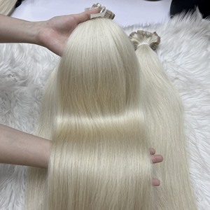 Extensiones de cabello humano virgen 2024 de alta calidad 100%, paquetes rectos sin procesar de un donante, colores 6,0 10,0 12,0 613 - Product Image 3