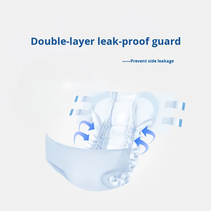 Insoftb campioni gratuiti a basso prezzo usa e getta per incontinenza pannolino extra Large Panales Para Adultos Super assorbimento pannolino per adulti - Product Image 4