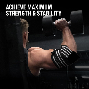 Manchon de compression élastique, réglable, respirant et durable en néoprène pour le bras et le coude, avec soutien et protection sportive - Product Image 2