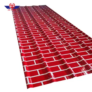 Best Price DX51D PPGI Wavy Trapezoid Shape Corrugated Steel Roofing Sheet