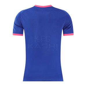 Camiseta de fútbol OEM ODM de bajo precio para hombre, ligera, con estampado por sublimación personalizado para equipos, clubes y ropa deportiva. - Product Image 2
