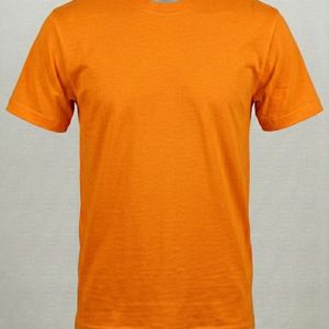Camiseta lisa con cuello redondo para hombre, cómoda, informal y a la moda - Product Image 1