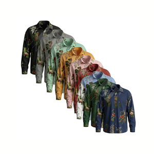 Camisa de Vestir Moderna y a la Moda, Estilo Urbano, con Botones, Diseño Personalizado Estampado, Ropa Casual para Toda Temporada, Camisas con Logotipo Personalizado - Product Image 1