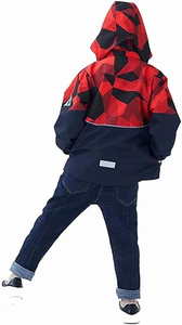 Veste Softshell Imperméable Personnalisable Topgear pour Enfants, Hiver, à Capuche, pour Activités de Plein Air, Fermeture Éclair, Service OEM Disponible - Product Image 2