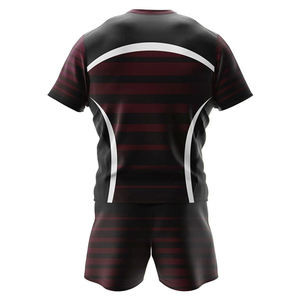 Camiseta de Rugby Profesional para Hombre, Diseño Personalizado, Nuevo Estilo, Sublimación Completa, Poliéster, MOQ Bajo, Uniforme de Rugby - Product Image 5
