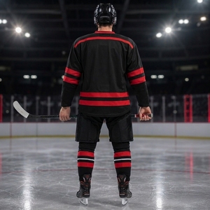 Ice Hockey Uniform Premium Performance Jersey And Pants Featuring Comfortable Fit Durable Materials And Modern <b>Athletic</b> Design - Product Image 6