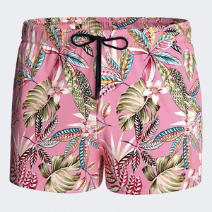 100%polyester/Spandex Fabric Beach Swim Trunks Women Quick dry Sublimation Women's <b>Shorts</b> Beach Wear High Quality <b>Shorts</b> - Product Image 5