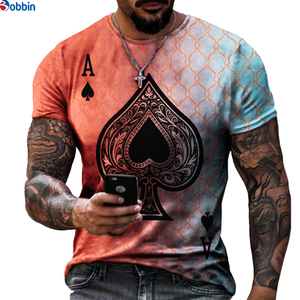 T-shirt à impression par sublimation, t-shirt à manches courtes pour homme et femme, t-shirt décontracté à impression 3D créative, col rond, design graphique - Product Image 6