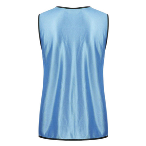 Chalecos Reversibles de Alta Calidad para Entrenamiento de Fútbol y Deportes de Equipo, con Tela de Malla Ligera y Transpirable, Logotipo Frontal - Product Image 4