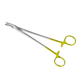 Premium TC Finochietto Durogrip Needle Holder High Tensile Stainless Steel Surgical Grade <b>Driver</b> Tungsten Carbide Jaws Suturing - Product Image 3