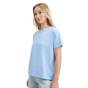 Solid Trader Luxury Quality Ultra Soft Durable Seamless Finish Minimalist Solid Color Elegant Classic Women Tee Shirt - Product Image 5