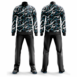 Traje Deportivo Personalizado para Equipos, Chaqueta con Cremallera Completa y Pantalones Jogger, para Hombres y Mujeres, Rendimiento Atlético, Venta al Por Mayor de Fábrica - Product Image 4