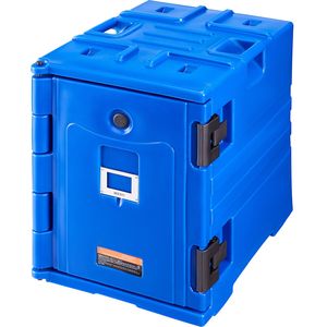 Contenitore Termico per Alimenti da 95 Qt con Doppie Fibbie, Scaldavivande a Caricamento Frontale per Catering, Attrezzatura per Mantenere il Calore - Product Image 4
