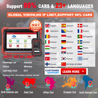 Escáner de Diagnóstico para Todos los Sistemas LAUNCH CRP919X BT, Lector de Códigos de Auto con 31 Funciones de Reinicio, Herramienta de Diagnóstico CANFD DOIP