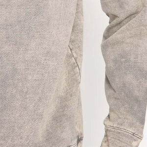 Sweat-shirts surdimensionnés 100% coton de haute qualité, sweats à capuche épais pour hommes, style vintage délavé, haute qualité OEM - Product Image 5