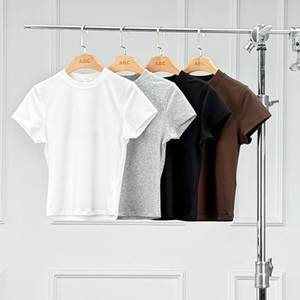 Camiseta Esencial para Hombre 100% Algodón Puro, Suave, Transpirable, Cómoda, Duradera, Informal, para Uso Diario - Product Image 6