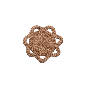 Cesta de Yute Natural hecha a mano para decoración del hogar, mesa Bohemia grande para colgar de la cocina, para Interior del hogar - Product Image 1