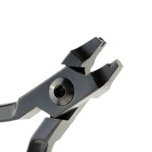 Pince coupante professionnelle pour fils orthodontiques en acier inoxydable, extrémité distale, manuelle, certifiée CE, pour chirurgie générale, réutilisable - Product Image 4